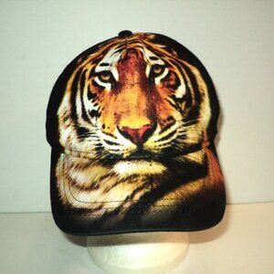 Tiger Hat Baseball Cap Jacobson Child's One Size Mesh Back Hook/Loop Fastener